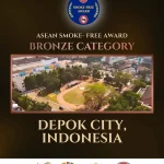Penerapan KTR Diakui Regional, Kota Depok Boyong Bronze Award pada ASEAN Smoke-free Awards